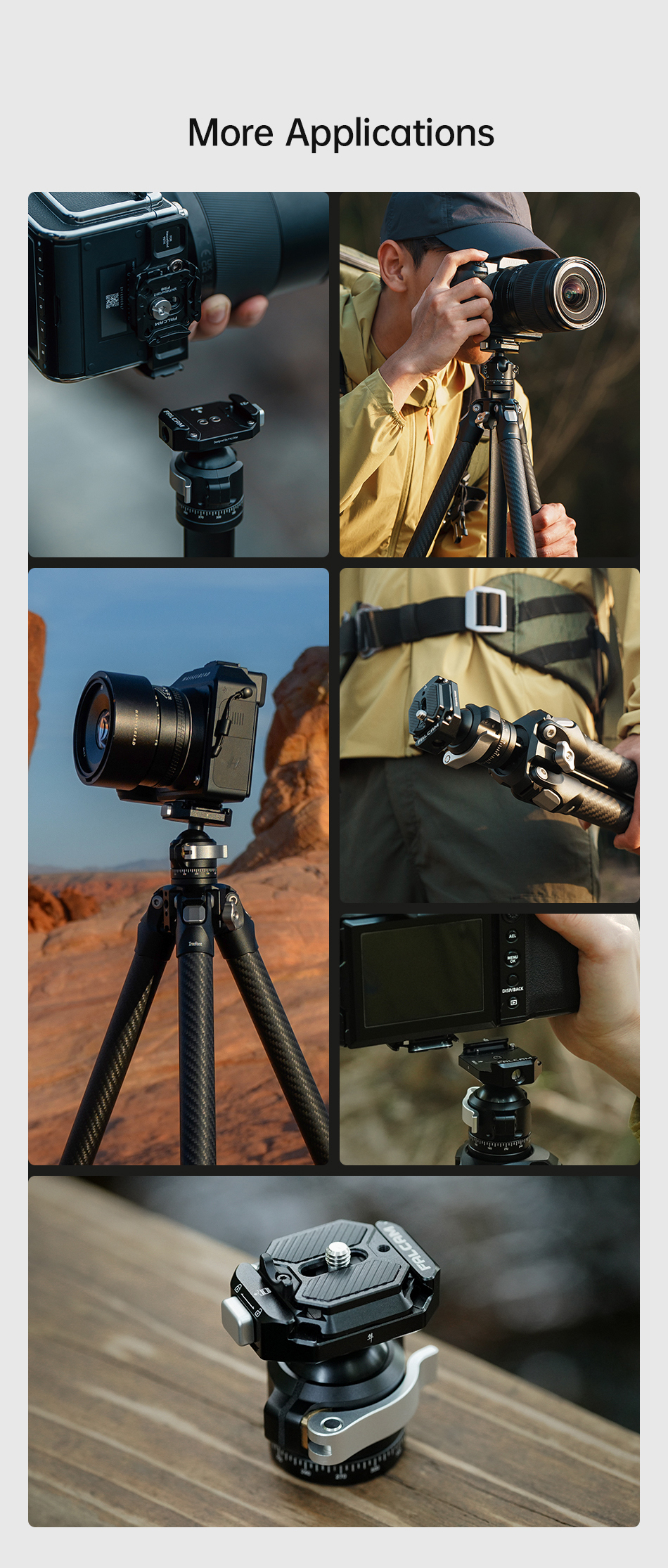 4908】 TreeRoot F38 クイックリリース自由雲台